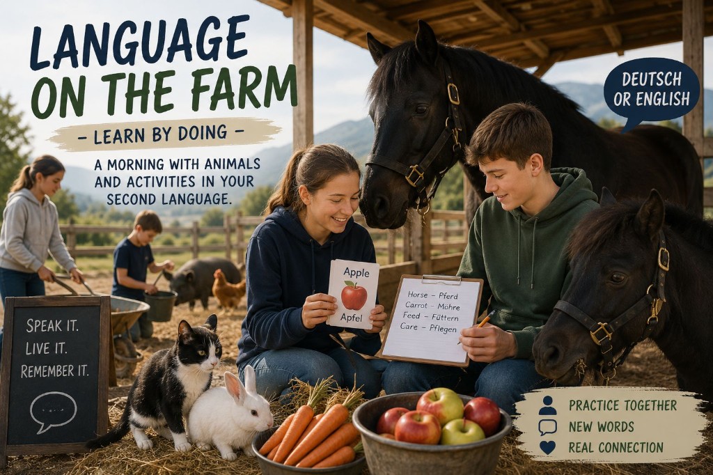 Language on the Farm – Learn by Doing